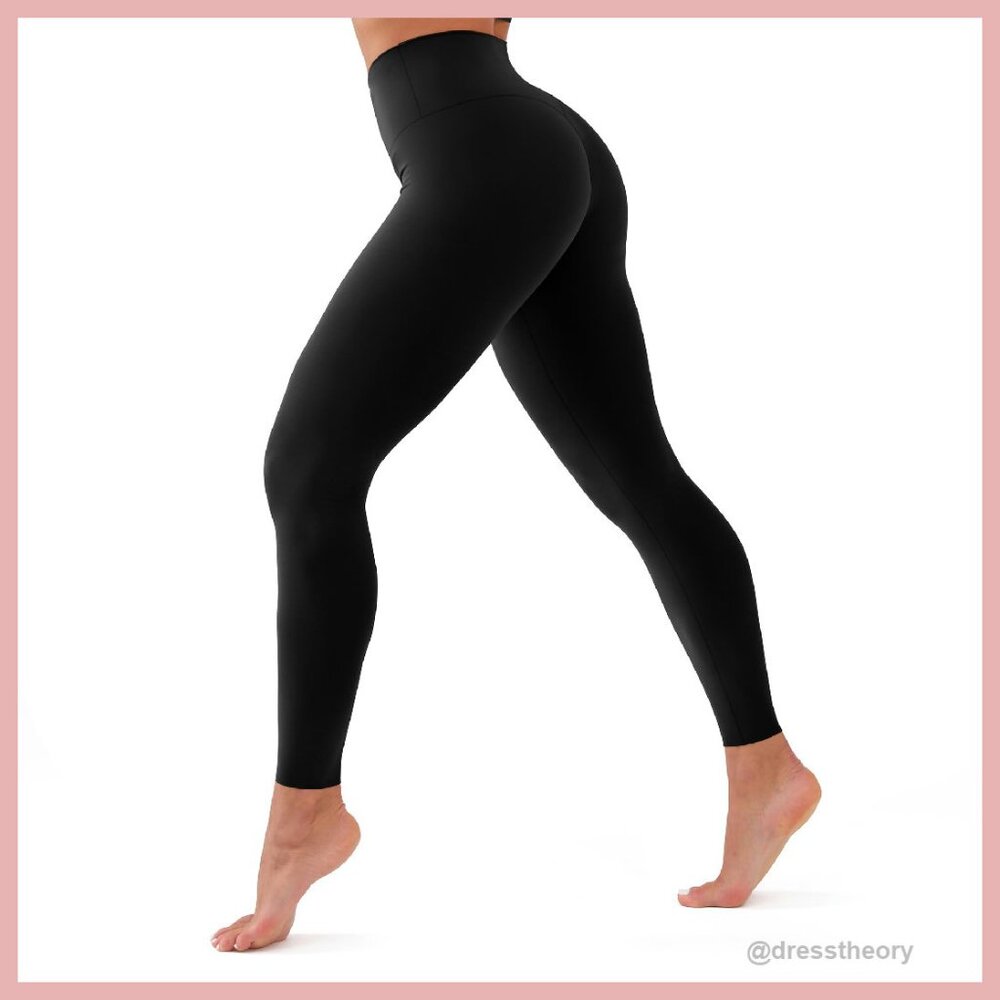 High Waisted Tummy Control Leggings Soft Workout Yoga Pants Non See Through